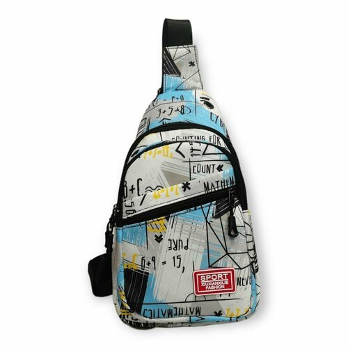 фото Рюкзак слинг , голубой нет бренда