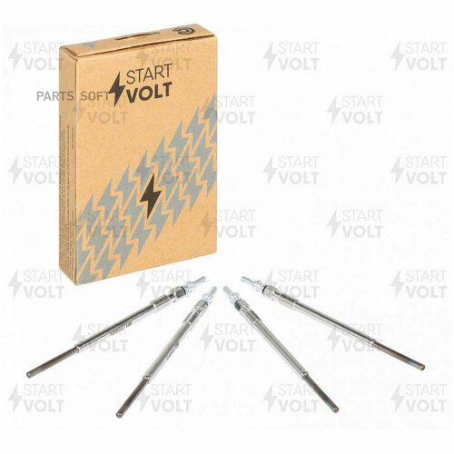 STARTVOLT GLSP512 Комплект свечей STARTVOLT - Свечи накаливания кмпл 4шт GLSP512 Комплект 4 шт 19755₽