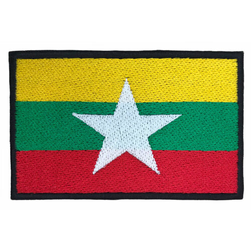 Нашивка shevronoff флаг Мьянма нашивка флаг непал shevronoff