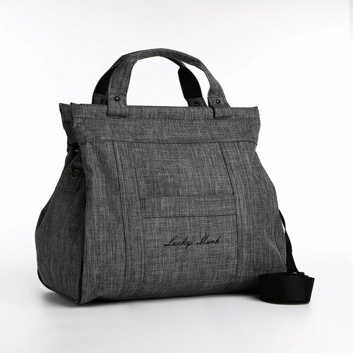 фото Сумка дорожная lucky mark36 см, серый