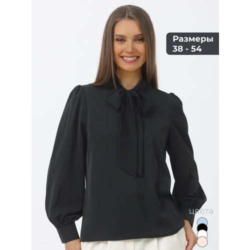 Блуза Cosagach, размер 46, черный