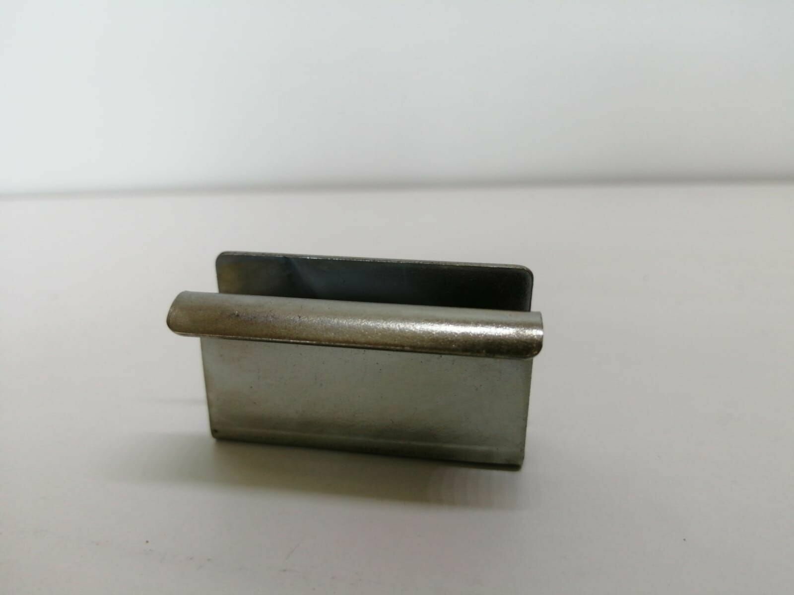 Ручка мебельная для стеклянного фасада L-40 (цвет никель глянец)- 1 шт.