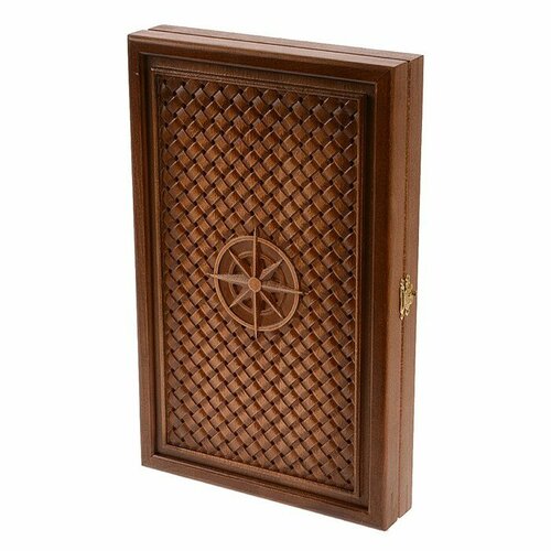 Нарды Роза ветров бук 35 х 35 см 9368₽