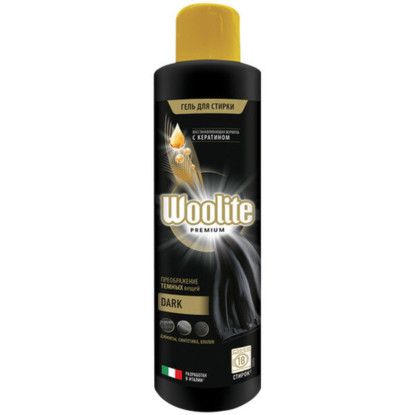 Гель для стирки Woolite Premium Dark 450мл - фото №14