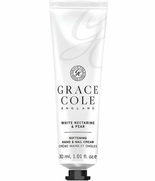 Grace Cole/Белый нектарин и груша крем для рук 30мл./White Nectarine & Pear