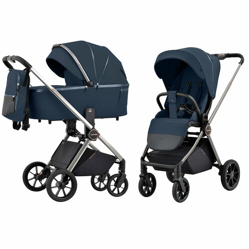 фото Коляска 2 в 1 carrello ultra crl-6525 morning blue tilly