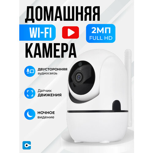 Камера видеонаблюдения ip wifi для дома и видеоняня 198900₽