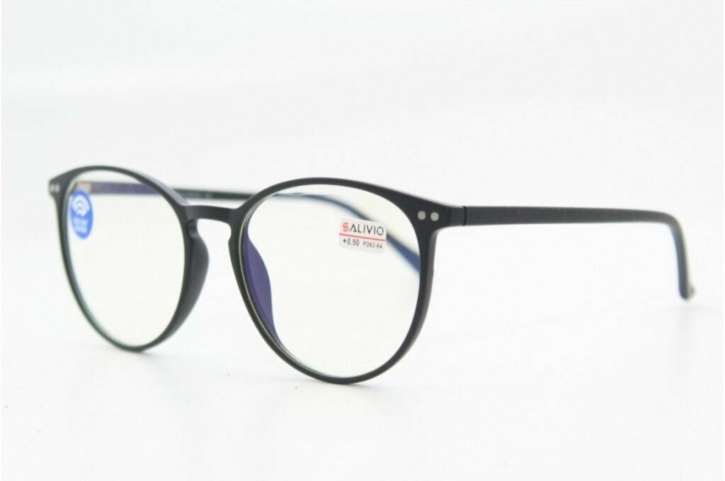 фото Готовые очки для зрения с диоптриями с защитным покрытием Блюблокер(Blue Blocker) для дали