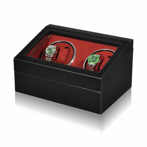 Шкатулка для 4 часов Jebely, экокожа