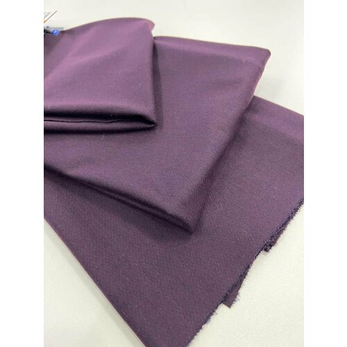 Кашемир с мериносом марсала рисунок ромб, ш-144 см, отрез 1 метр.