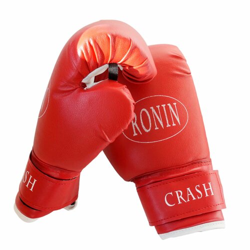 Перчатки боксерские Ronin Crash 10 унций цвет красный боксерские перчатки ronin crash 12 унций цвет синий