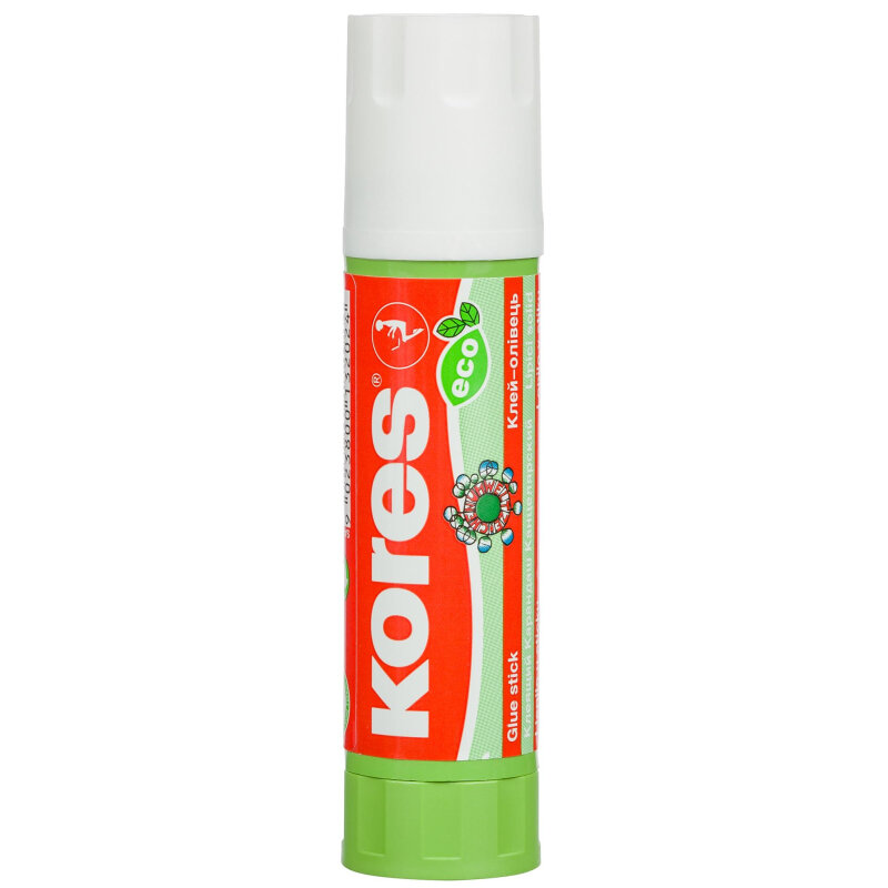 Клей-карандаш 20г KORES Glue-eco