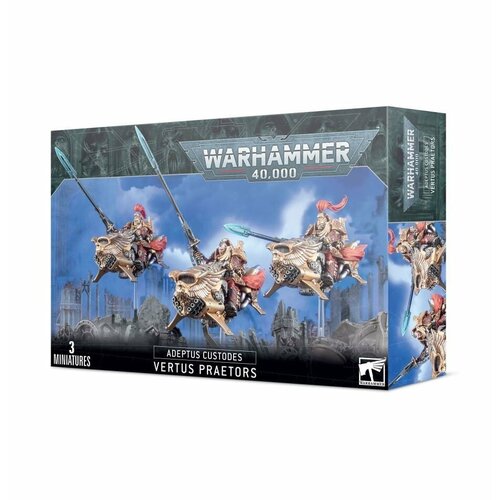 Миниатюры для настольной игры Games Workshop Warhammer 40000: Adeptus Custodes - Vertus Praetors 01-12