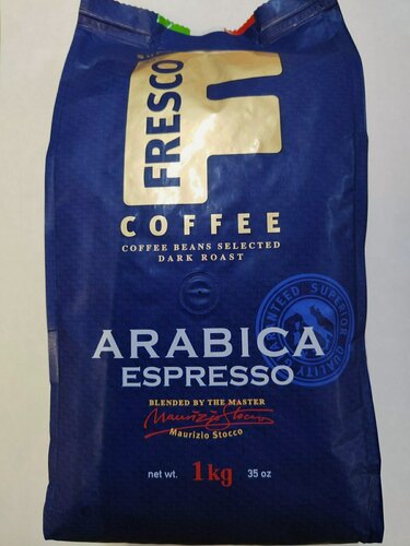 Изображение товара Кофе Fresco "Arabica Espresso", натуральный, в зернах, 1000 г