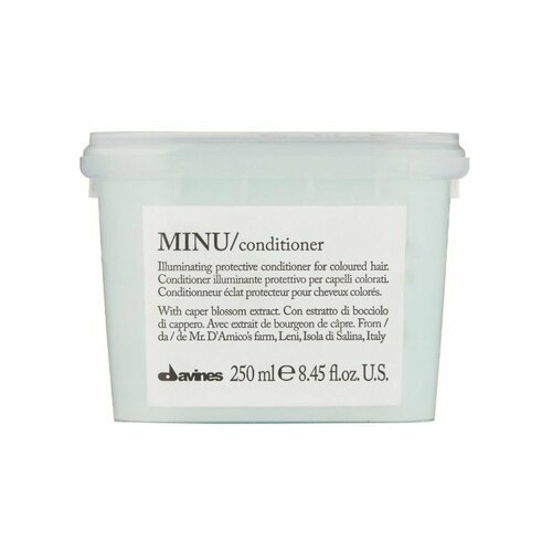 MINU hair mask - Маска для окрашенных волос 250 мл восстанавливающая маска для окрашенных волос davines minu hair mask 250 мл
