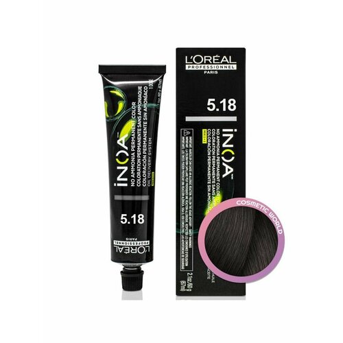 Loreal INOA 5.18 - Краска Иноа 60 мл