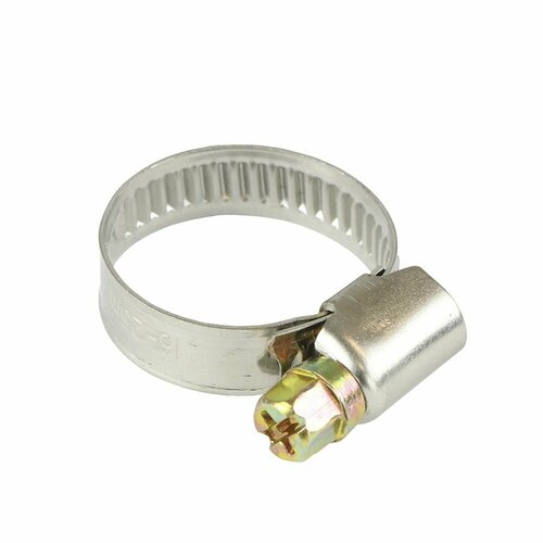 Хомут ленточный 16-25 мм 2 шт нержавеющая сталь