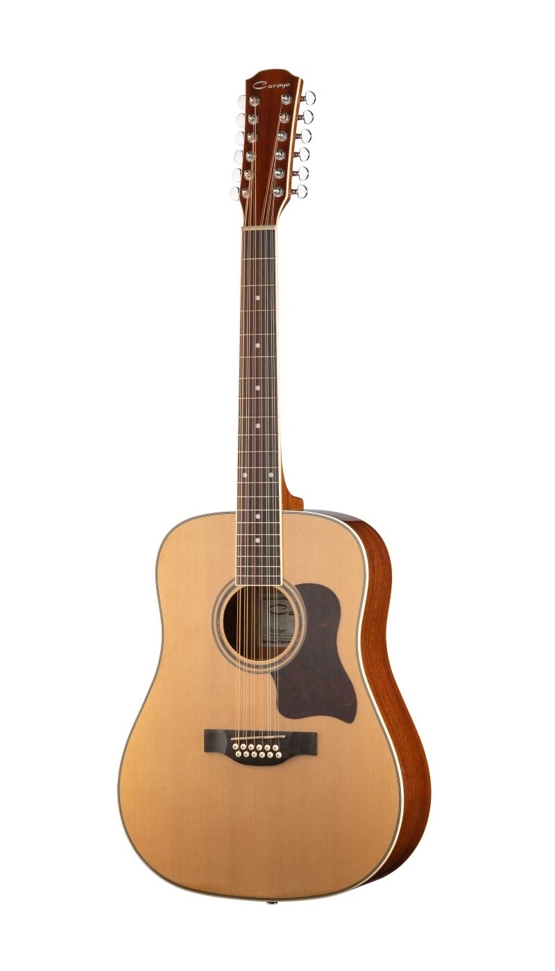 Caraya F66012-N Акустическая гитара 12-струнная, цвет натуральный