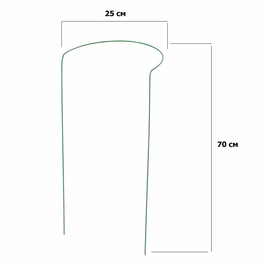 Кустодержатель Проволочный 70x25 см - фотография № 2