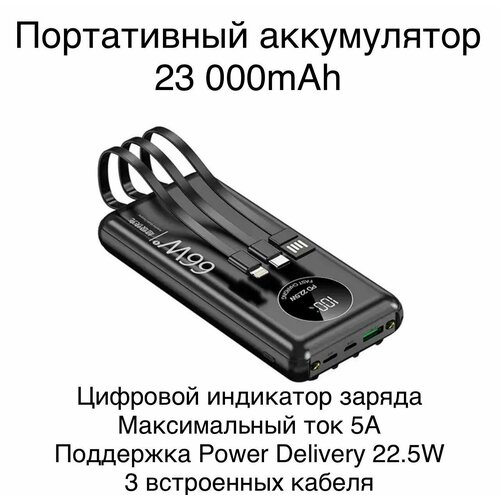 Внешний аккумулятор X-pert Premium 23000Mah портативный аккумулятор Power Bank 159000₽