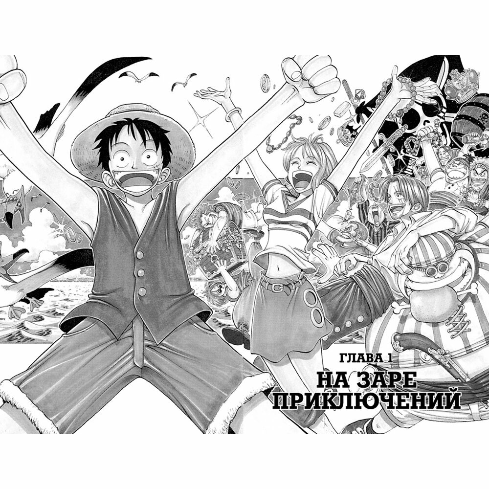 One Piece. Большой куш. Книги1-3: манга - фото №18