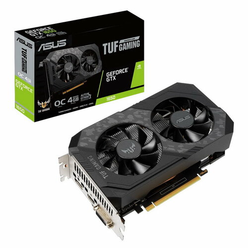 Видеокарта ASUS TUF NVIDIA GTX 1650 1410 4096 12000 128 RTL [90YV0GX2-M0NA00]