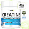 Креатин моногидрат 1WIN в капсулах Creatine Monohydrate, 240 капсул, спортивное питание для набора массы тела - изображение
