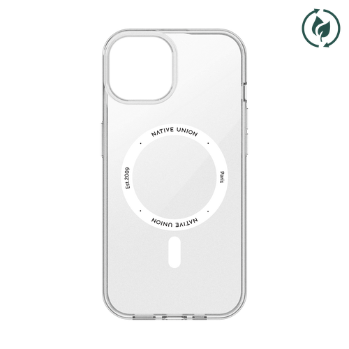 фото Чехол для iphone 15 native union (re)clear case, прозрачный