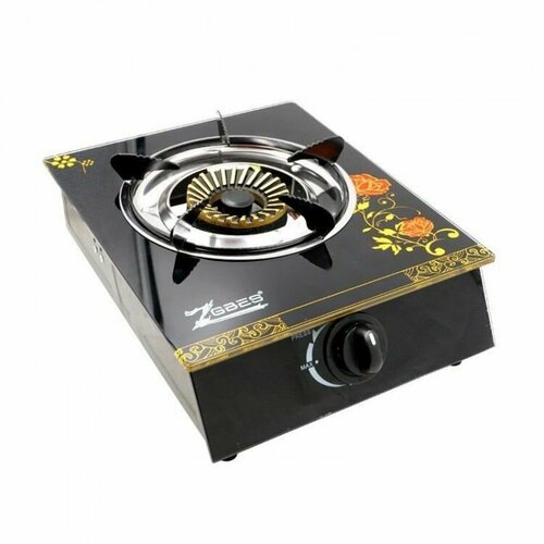 Газовая плита GBES 1-конфорка стеклянный корпус коричневая 36х30 299900₽