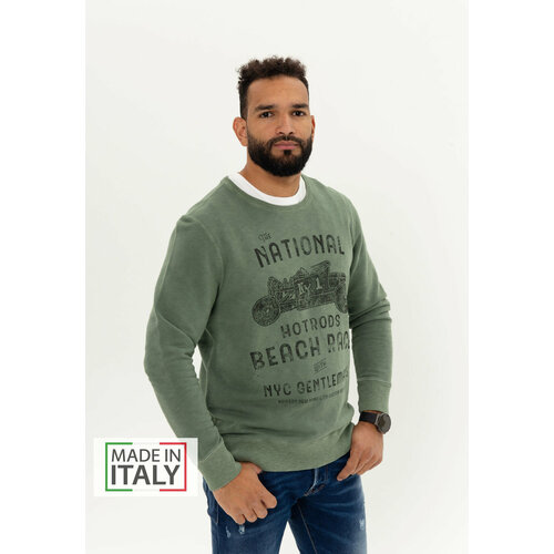 Свитшот Bowery NYC, размер L, зеленый