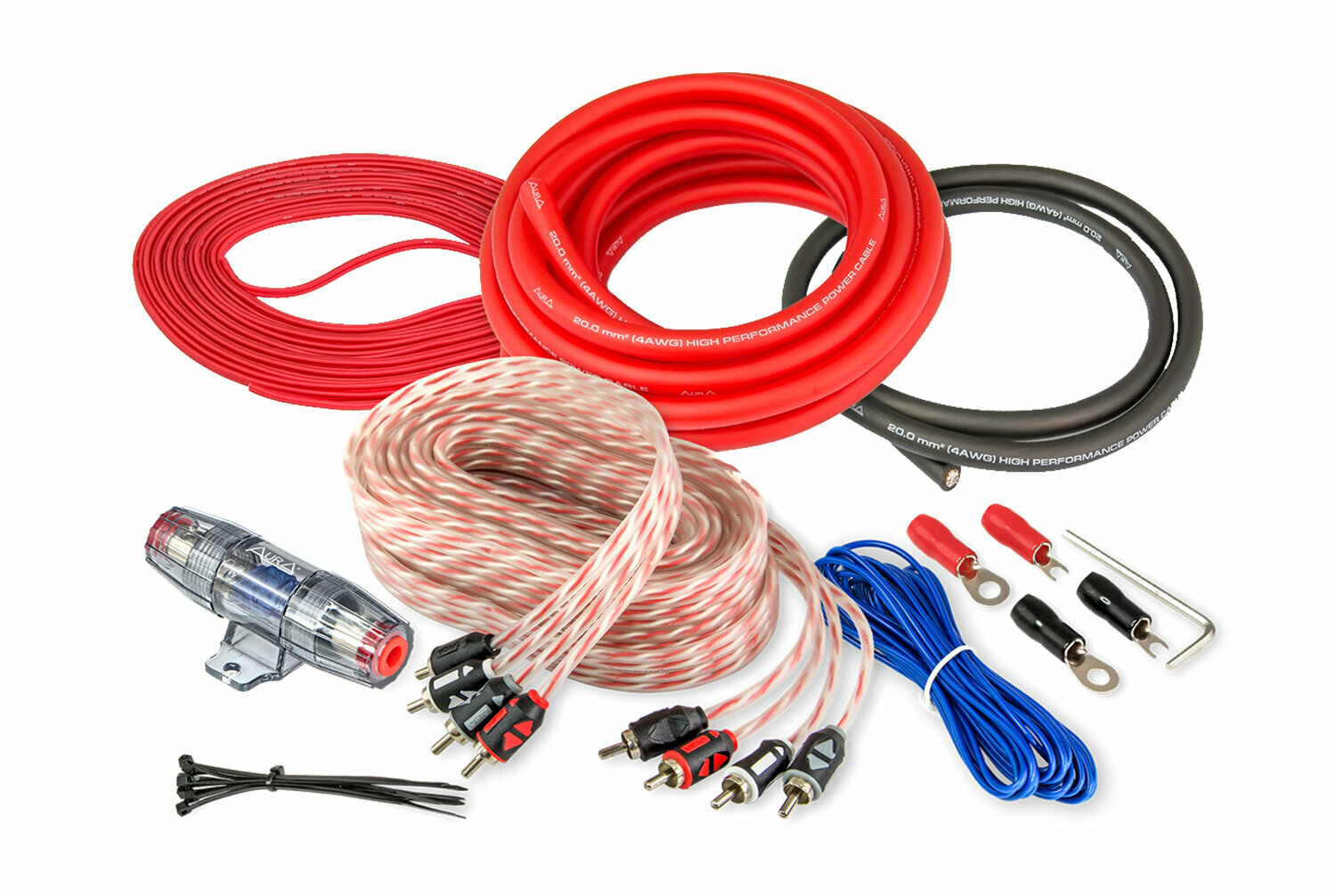 Комплект кабелей для усилителя AURA AMP-2404