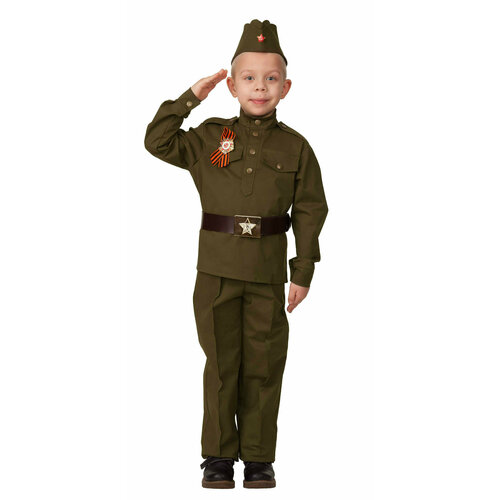 Костюм Солдатика детский костюм солдатика вов 9451 92 110 см