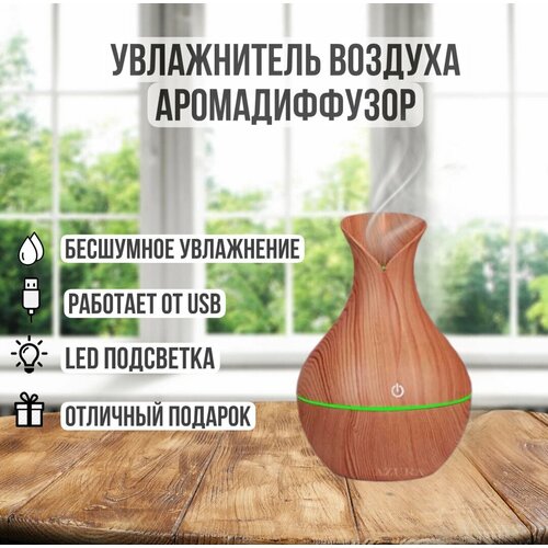 Ультразвуковой увлажнитель воздуха настольный Лотос бежевый 64500₽