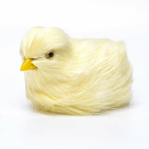 Игрушка из меха Поющий цыпленок 6 х 8 см
