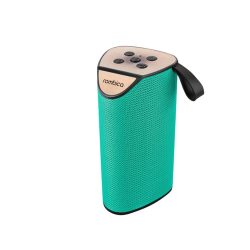 Портативная акустика Rombica, мощность звука 6 Вт, текстильная отделка , воспроизведение аудио с microSD карт и USB-носителей