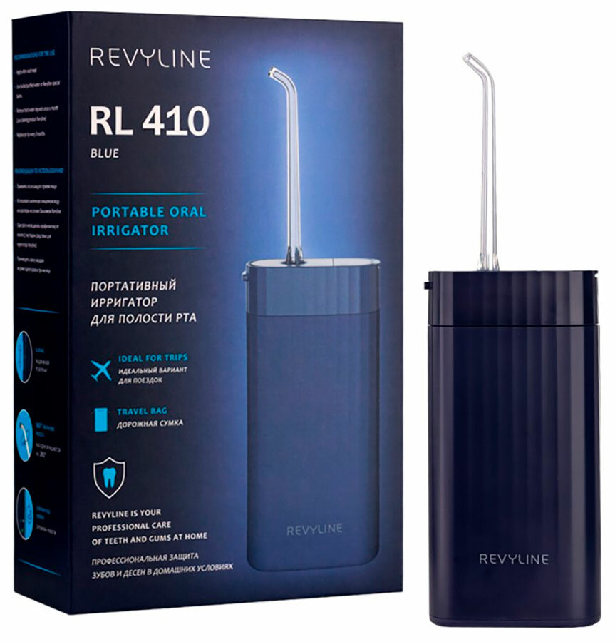 Портативный ирригатор Revyline RL 410, синий
