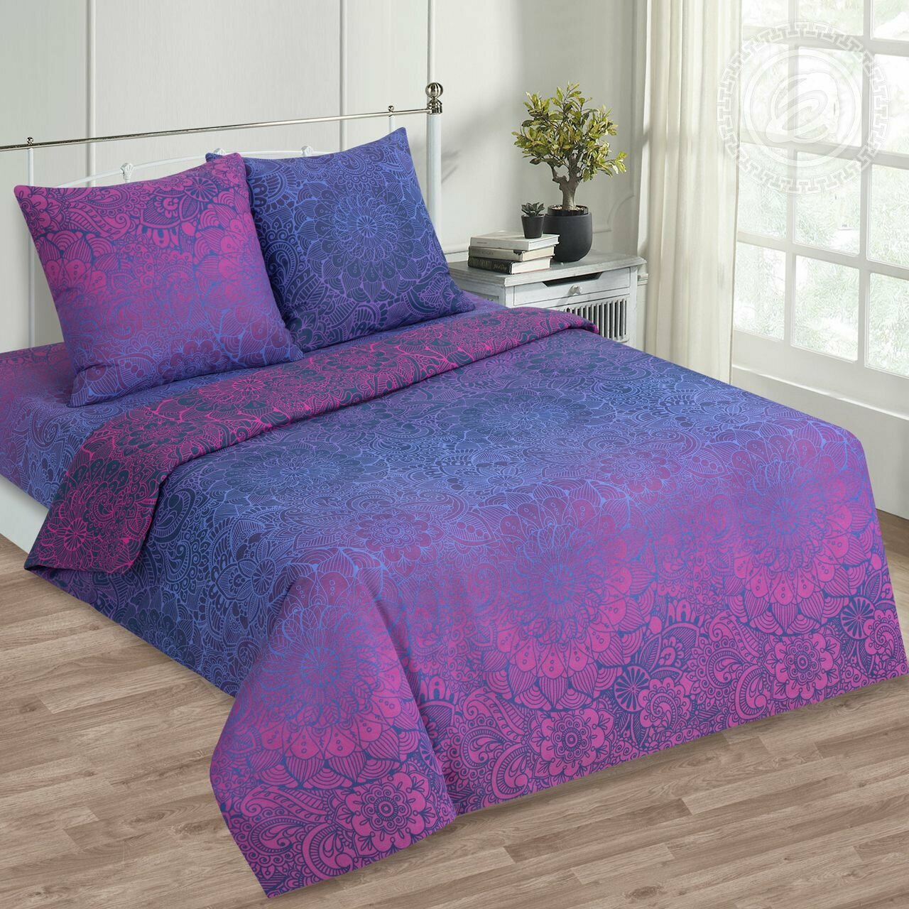 фото Энигма арт. 530 артпостель, 1,5 сп, фиолетовый, синий