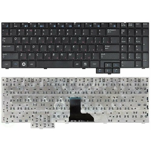 Клавиатура для ноутбука Samsung R519 R528 R530 R540 R618 R620 R525 R719 RV510 RV508 черная клавиатура для samsung r540 r519 r525 rv508 rv510 r719