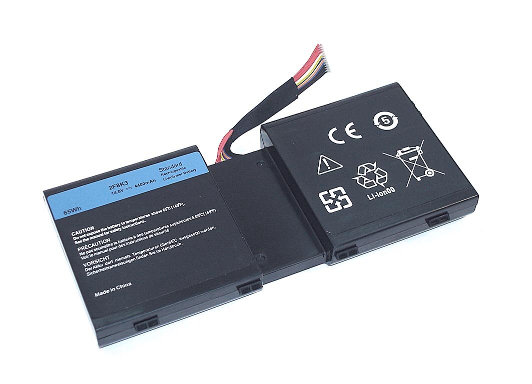 Аккумулятор для ноутбука Dell Alienware 17 R1 (2F8K3) 14.8V 4400mAh черная OEM