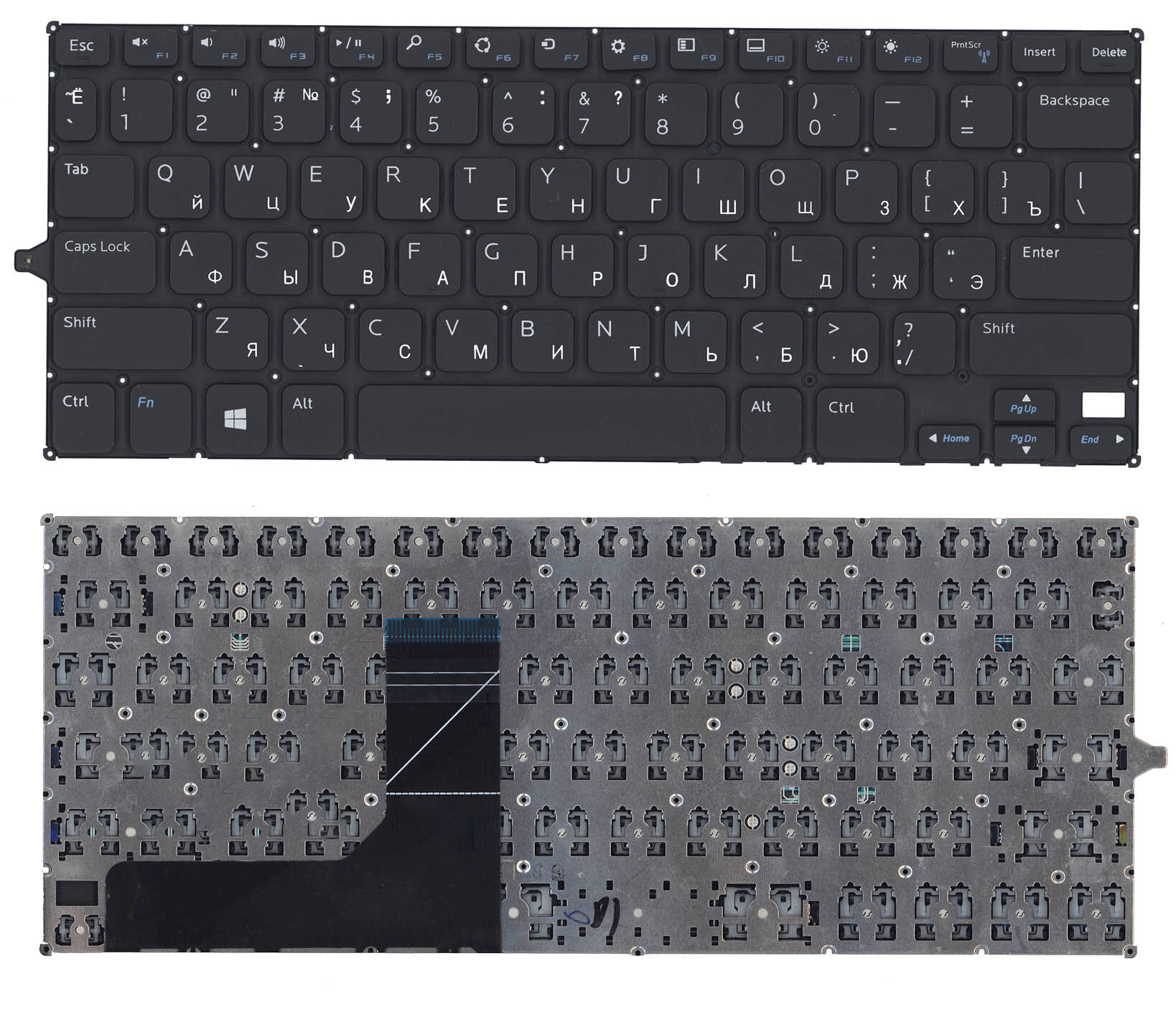 Клавиатура для ноутбука Dell Inspiron 11 3147 черная