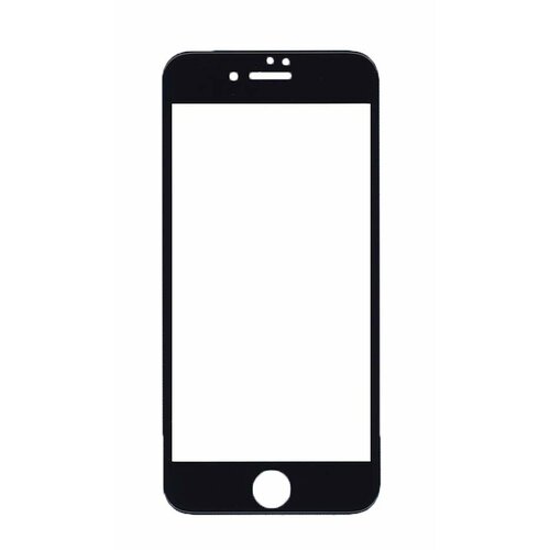 Защитное стекло 4D для Apple iPhone 7/8 черное защитное стекло бронестекло для iphone 7 plus полное покрытие 4d черное