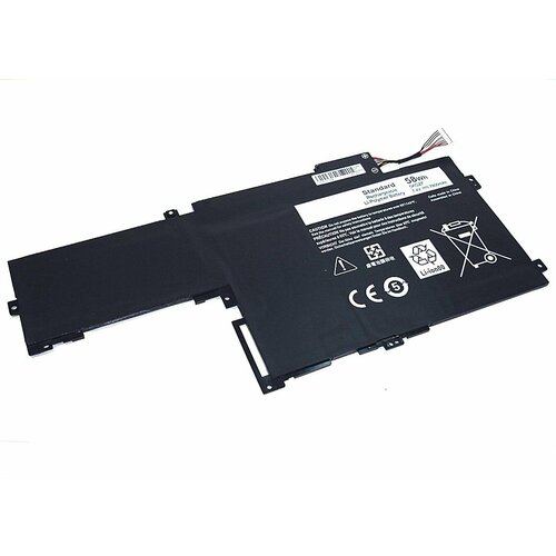 Аккумулятор для ноутбука Dell Inspiron 14-7437 7.4V 58Wh черная OEM аккумулятор для ноутбука dell m11x 4s2p 14 8v 63wh черная oem