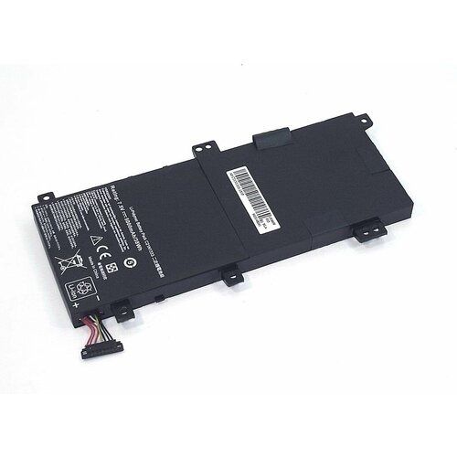 Аккумулятор для ноутбука Asus TP550LA (C21N1333-2S1P) 7.5V 38Wh OEM черная аккумуляторная батарея iqzip для ноутбука asus fl5900u c21n1509 2s1p 7 6v 38wh oem черная