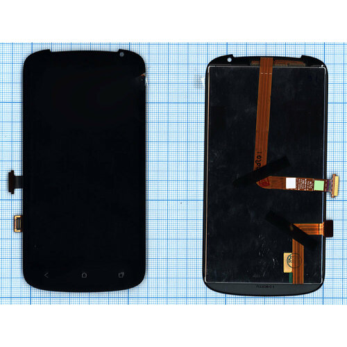 Модуль (матрица + тачскрин) для HTC One VX черный