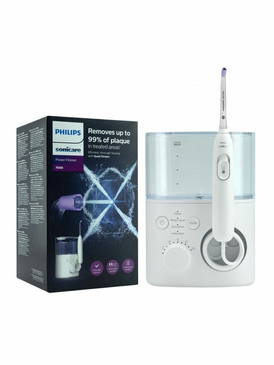 Ирригатор Philips Sonicare Power Flosser 7000 HX3911 - фото №17