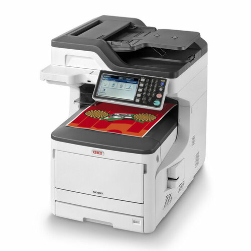 OKI MC883dn цветное A4A3 - 3520 АПД на 100 листов Факс Степлер API-платформа Дуплекс Лоток 45850304 36225000₽