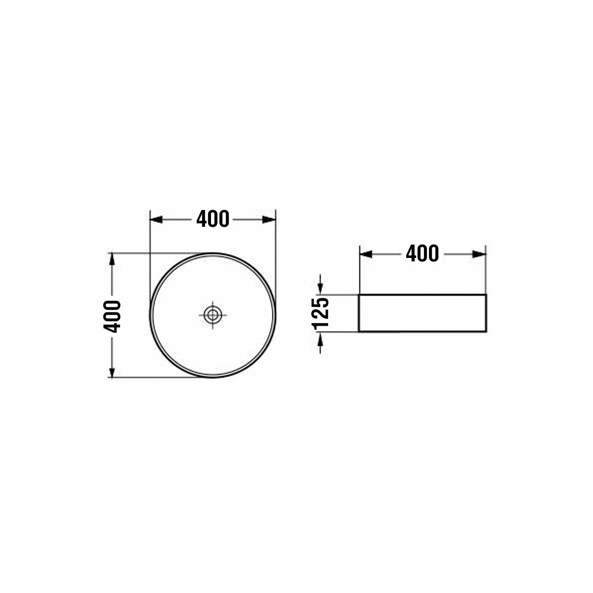 Раковина стеклянная Vincea VBS-5GL01, 400*400*125, накладная, цвет прозрачный - фотография № 5