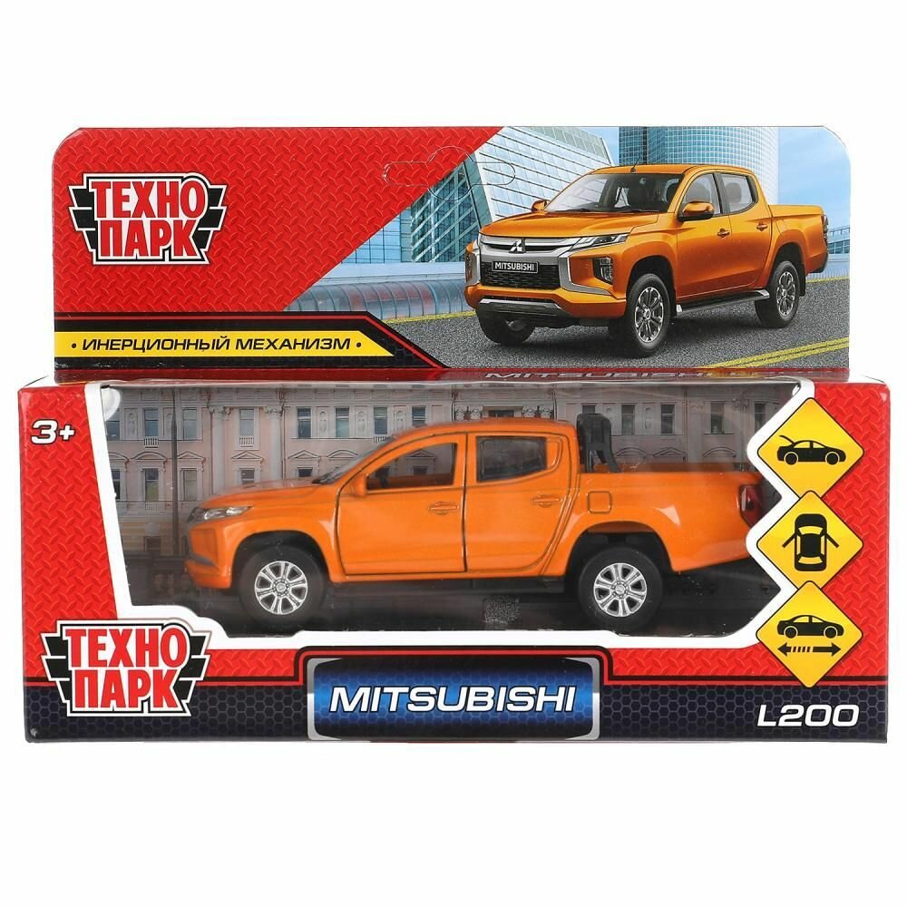 Машина металлическая Mitsubishi l200