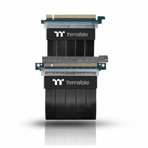 Удлинитель Thermaltake black PCIE 3.0 16X 300mm - фото №3