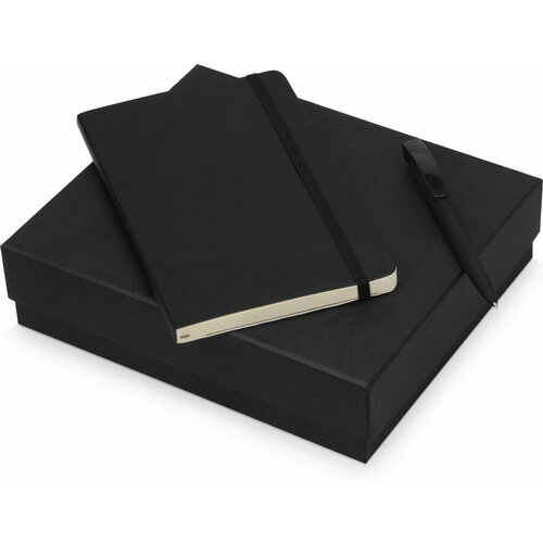 Подарочный набор Moleskine Amelie с блокнотом А5 Soft и ручкой черный